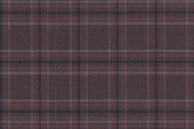 G1-22962 MAUVE PEACH WITH NAVY BLUE CHECK