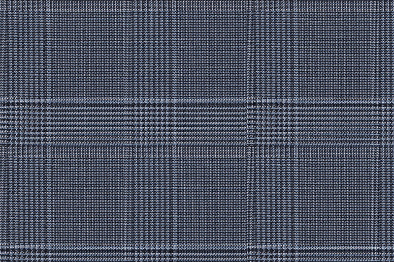 G1-22956 BLUE & WHITE HOUNDSTOOTH PLAID G1-22956 BLUE & WHITE HOUNDSTOOTH PLAID