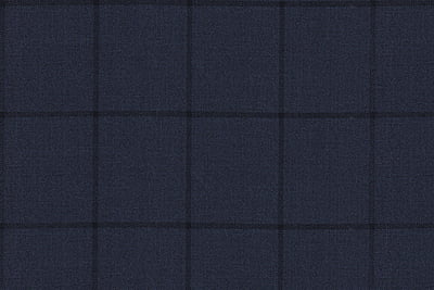 G1-22966 NAVY BLUE WINDOWPANE