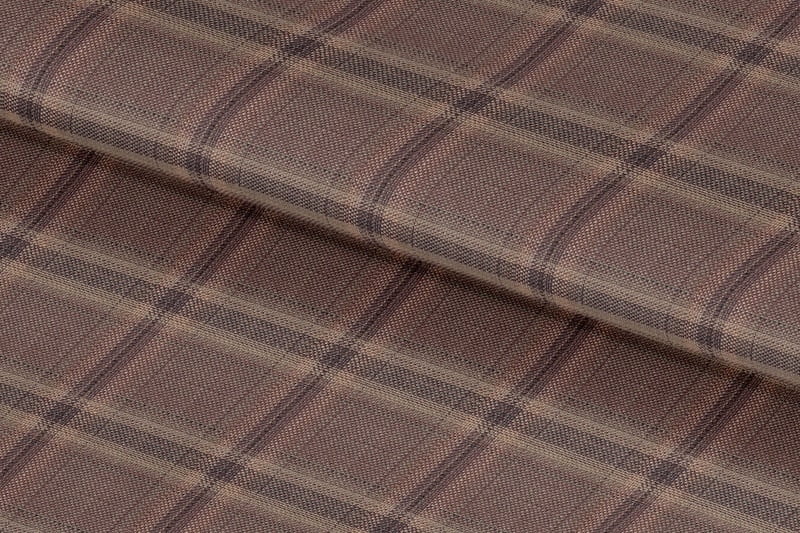 255130-BROWN & SAGE CHECK LINEN 255130-BROWN & SAGE CHECK LINEN