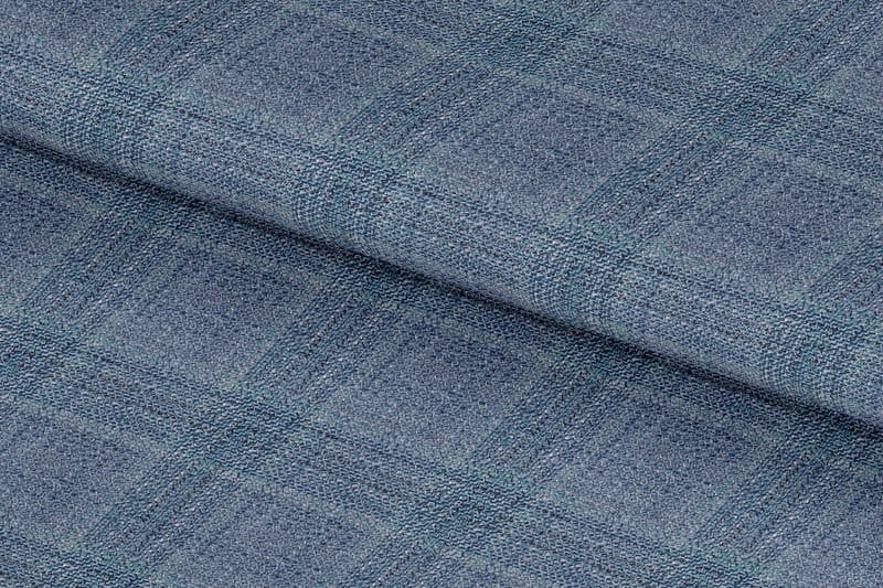255151-LIGHT BLUE & GREEN CHECK LINEN 255151-LIGHT BLUE & GREEN CHECK LINEN