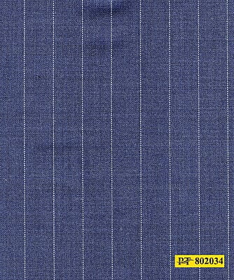 802034 DENIM BLUE WITH WHITE STRIPE
